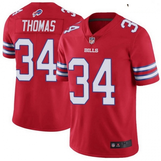 Youth Buffalo Bills Thurman Thomas Red Limited Color Rush Vapor Untouchable Jersey Youth Buffalo Bills Thurman Thomas Red Limited Color Rush Vapor Untouchable Jersey