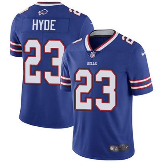 Youth Nike Bills #23 Micah Hyde Royal Blue Team Color Stitched NFL Vapor Untouchable Limited Jersey Youth Nike Bills #23 Micah Hyde Royal Blue Team Color Stitched NFL Vapor Untouchable Limited Jersey