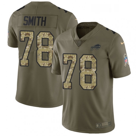 Youth Nike Buffalo Bills 78 Bruce Smith Limited OliveCamo 2017 Salute to Service NFL Jersey Youth Nike Buffalo Bills 78 Bruce Smith Limited OliveCamo 2017 Salute to Service NFL Jersey