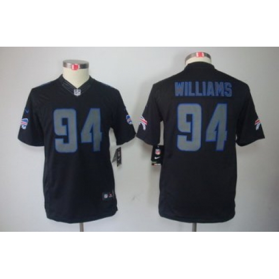 Youth Nike Buffalo Bills #94 Mario Williams Black Impact Limited Jerseys Youth Nike Buffalo Bills #94 Mario Williams Black Impact Limited Jerseys