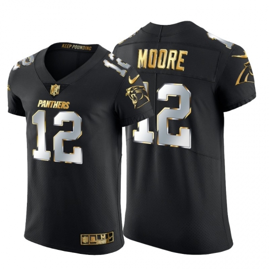 Carolina Panthers 12 DJ Moore Men Nike Black Edition Vapor Untouchable Elite NFL Jersey Carolina Panthers 12 DJ Moore Men Nike Black Edition Vapor Untouchable Elite NFL Jersey