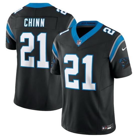 Men Carolina Panthers 21 Jeremy Chinn Black 2023 F.U.S.E. Vapor Untouchable Stitched Football Jersey Men Carolina Panthers 21 Jeremy Chinn Black 2023 F.U.S.E. Vapor Untouchable Stitched Football Jersey