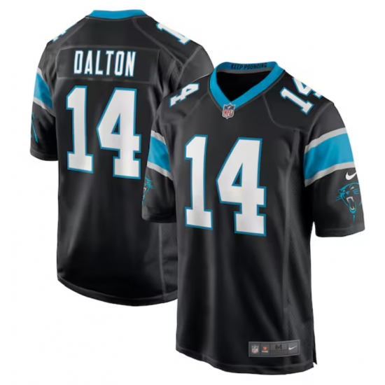 Men Carolina Panthers Andy Dalton #14 Black Vapor Untouchable Limited Stitched NFL Jersey Men Carolina Panthers Andy Dalton #14 Black Vapor Untouchable Limited Stitched NFL Jersey