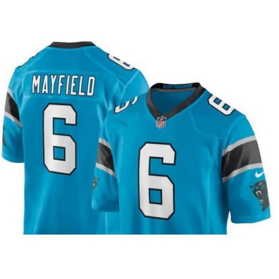 Men Nike Carolina Panthers #6 Baker Mayfield Gear Vapor Limited Jersey Men Nike Carolina Panthers #6 Baker Mayfield Gear Vapor Limited Jersey