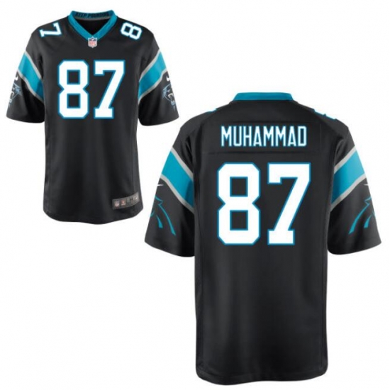 Men Nike Carolina Panthers Muhsin Muhammad 87 Black Vapor Limited Jersey Men Nike Carolina Panthers Muhsin Muhammad 87 Black Vapor Limited Jersey