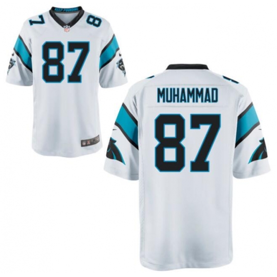 Men Nike Carolina Panthers Muhsin Muhammad 87 White Vapor Limited Jersey Men Nike Carolina Panthers Muhsin Muhammad 87 White Vapor Limited Jersey