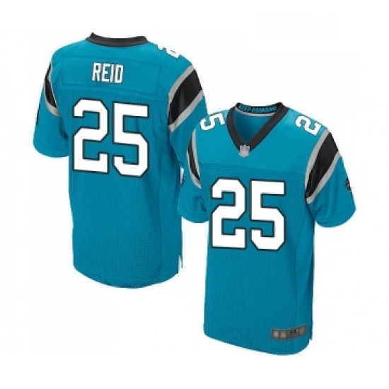 Mens Carolina Panthers 25 Eric Reid Elite Blue Alternate Football Jersey Mens Carolina Panthers 25 Eric Reid Elite Blue Alternate Football Jersey