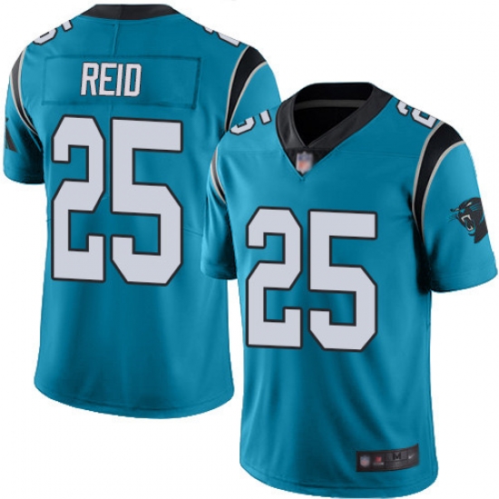 Mens Carolina Panthers 25 Eric Reid Limited Blue Vapor Untouchable Jersey Mens Carolina Panthers 25 Eric Reid Limited Blue Vapor Untouchable Jersey