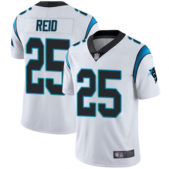 Mens Carolina Panthers 25 Eric Reid Limited White Vapor Untouchable Jersey Mens Carolina Panthers 25 Eric Reid Limited White Vapor Untouchable Jersey