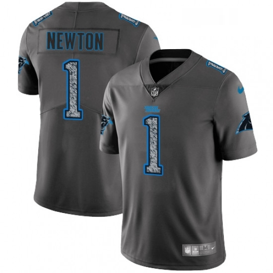 Mens Nike Carolina Panthers 1 Cam Newton Gray Static Vapor Untouchable Limited NFL Jersey Mens Nike Carolina Panthers 1 Cam Newton Gray Static Vapor Untouchable Limited NFL Jersey