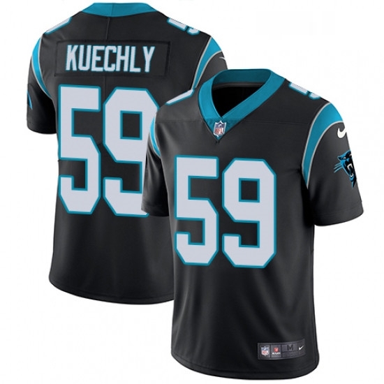 Mens Nike Carolina Panthers 59 Luke Kuechly Black Team Color Vapor Untouchable Limited Player NFL Jersey Mens Nike Carolina Panthers 59 Luke Kuechly Black Team Color Vapor Untouchable Limited Player NFL Jersey