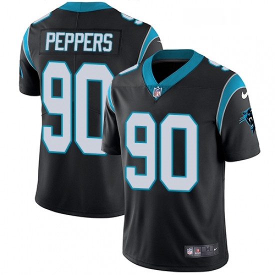 Mens Nike Carolina Panthers 90 Julius Peppers Black Team Color Vapor Untouchable Limited Player NFL Jersey Mens Nike Carolina Panthers 90 Julius Peppers Black Team Color Vapor Untouchable Limited Player NFL Jersey