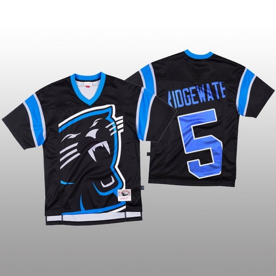 NFL Carolina Panthers 5 Teddy Bridgewater Black Men Mitchell 26 Nell Big Face Fashion Limited NFL Jersey NFL Carolina Panthers 5 Teddy Bridgewater Black Men Mitchell 26 Nell Big Face Fashion Limited NFL Jersey