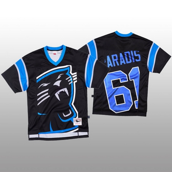 NFL Carolina Panthers 61 Matt Paradis Black Men Mitchell 26 Nell Big Face Fashion Limited NFL Jersey NFL Carolina Panthers 61 Matt Paradis Black Men Mitchell 26 Nell Big Face Fashion Limited NFL Jersey