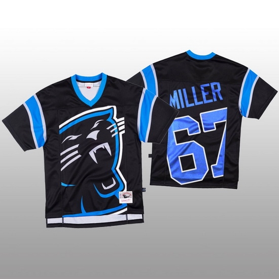 NFL Carolina Panthers 67 John Miller Black Men Mitchell 26 Nell Big Face Fashion Limited NFL Jersey NFL Carolina Panthers 67 John Miller Black Men Mitchell 26 Nell Big Face Fashion Limited NFL Jersey
