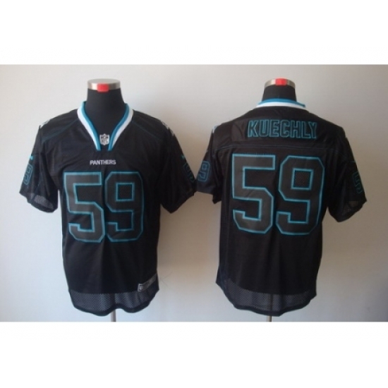 Nike Carolina Panthers 59 Kuechly Lights Out Black Elite NFL Jersey Nike Carolina Panthers 59 Kuechly Lights Out Black Elite NFL Jersey