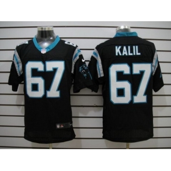 Nike Carolina Panthers 67 Ryan Kalil Black Elite NFL Jersey Nike Carolina Panthers 67 Ryan Kalil Black Elite NFL Jersey