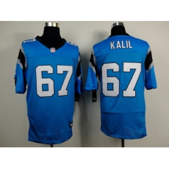 Nike Carolina Panthers 67 Ryan Kalil blue Elite NFL Jersey Nike Carolina Panthers 67 Ryan Kalil blue Elite NFL Jersey