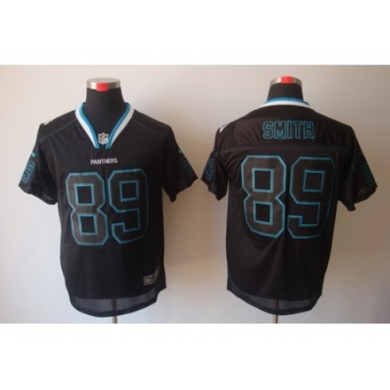 Nike Carolina Panthers 89 Steve Smith Black Elite Lights Out NFL Jersey Nike Carolina Panthers 89 Steve Smith Black Elite Lights Out NFL Jersey