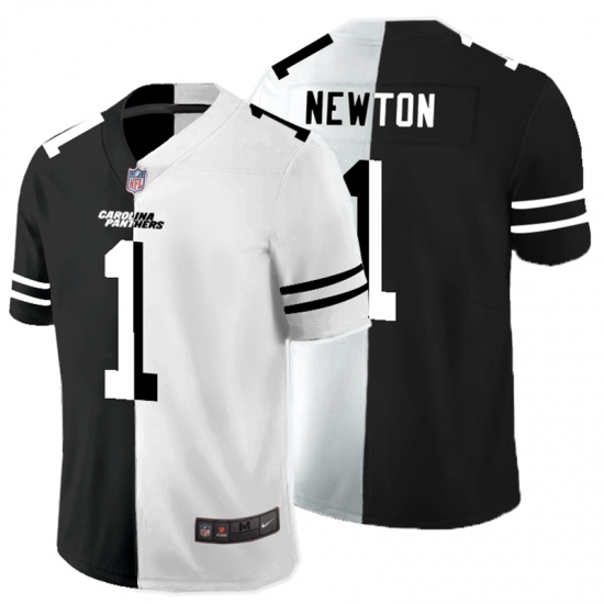 Nike Panthers 1 Cam Newton Black And White Split Vapor Untouchable Limited Jersey Nike Panthers 1 Cam Newton Black And White Split Vapor Untouchable Limited Jersey