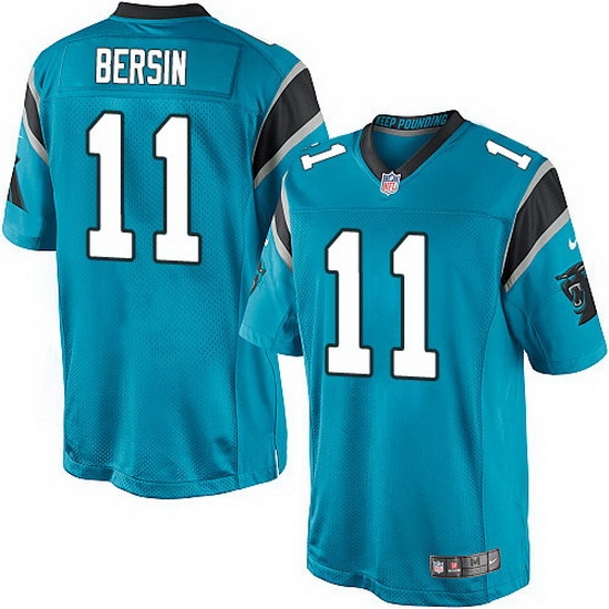 Nike Panthers #11 Brenton Bersin Blue Team Color Mens Stitched NFL Elite Jersey Nike Panthers #11 Brenton Bersin Blue Team Color Mens Stitched NFL Elite Jersey