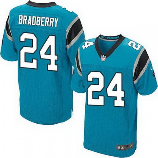 Nike Panthers #24 James Bradberry Blue Alternate Mens Stitched NFL Elite Jersey Nike Panthers #24 James Bradberry Blue Alternate Mens Stitched NFL Elite Jersey