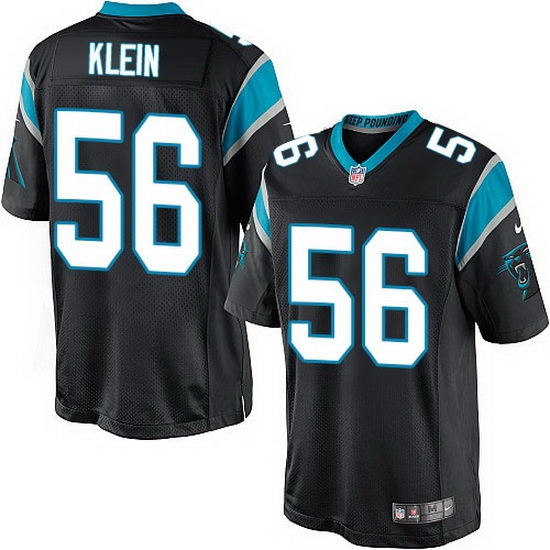 Nike Panthers #56 A.J. Klein Black Team Color Mens Stitched NFL Elite Jersey Nike Panthers #56 A.J. Klein Black Team Color Mens Stitched NFL Elite Jersey