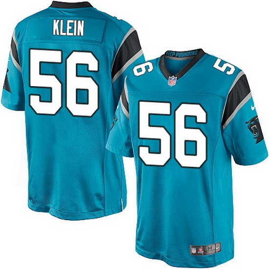Nike Panthers #56 A.J. Klein Blue Team Color Mens Stitched NFL Elite Jersey Nike Panthers #56 A.J. Klein Blue Team Color Mens Stitched NFL Elite Jersey