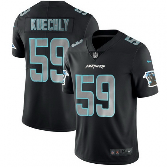 Nike Panthers 59 Luke Kechly Black Vapor Impact Limited Jersey Nike Panthers 59 Luke Kechly Black Vapor Impact Limited Jersey