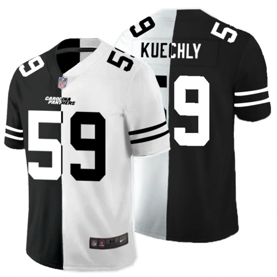 Nike Panthers 59 Luke Kuechly Black And White Split Vapor Untouchable Limited Jersey Nike Panthers 59 Luke Kuechly Black And White Split Vapor Untouchable Limited Jersey