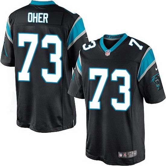 Nike Panthers #73 Michael Oher Black Team Color Mens Stitched NFL Elite Jersey Nike Panthers #73 Michael Oher Black Team Color Mens Stitched NFL Elite Jersey