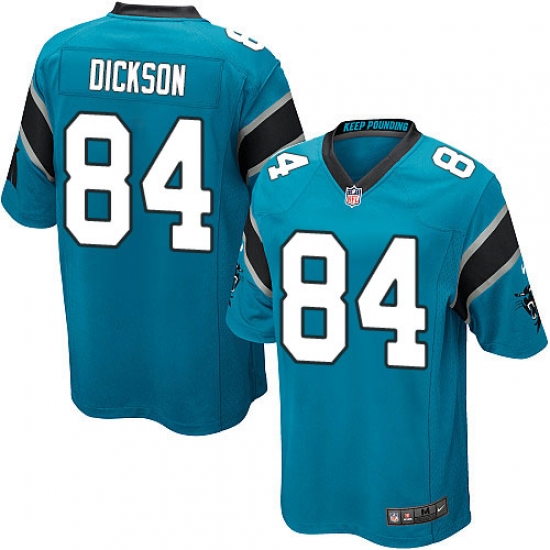 Nike Panthers #84 Ed Dickson Blue Alternate Mens Stitched NFL Elite Jersey Nike Panthers #84 Ed Dickson Blue Alternate Mens Stitched NFL Elite Jersey