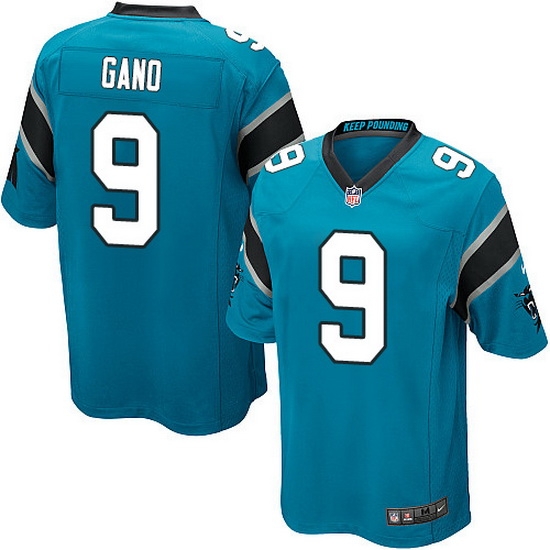 Nike Panthers #9 Graham Gano Blue Team Color Mens Stitched NFL Elite Jersey Nike Panthers #9 Graham Gano Blue Team Color Mens Stitched NFL Elite Jersey