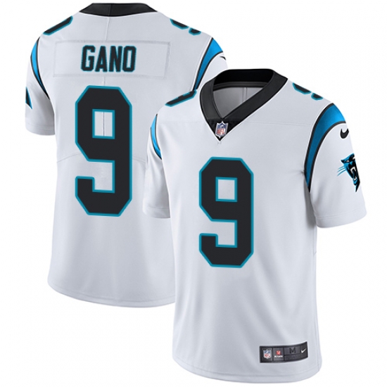 Nike Panthers #9 Graham Gano White Mens Stitched NFL Vapor Untouchable Limited Jersey Nike Panthers #9 Graham Gano White Mens Stitched NFL Vapor Untouchable Limited Jersey