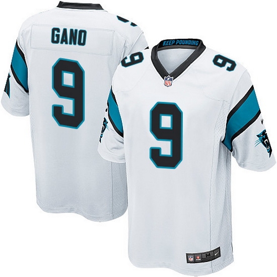 Nike Panthers #9 Graham Gano White Team Color Mens Stitched NFL Elite Jersey Nike Panthers #9 Graham Gano White Team Color Mens Stitched NFL Elite Jersey