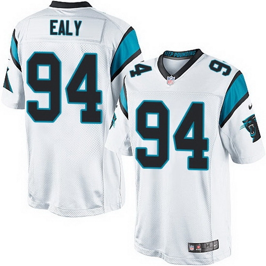 Nike Panthers #94 Kony Ealy White Team Color Mens Stitched NFL Elite Jersey Nike Panthers #94 Kony Ealy White Team Color Mens Stitched NFL Elite Jersey