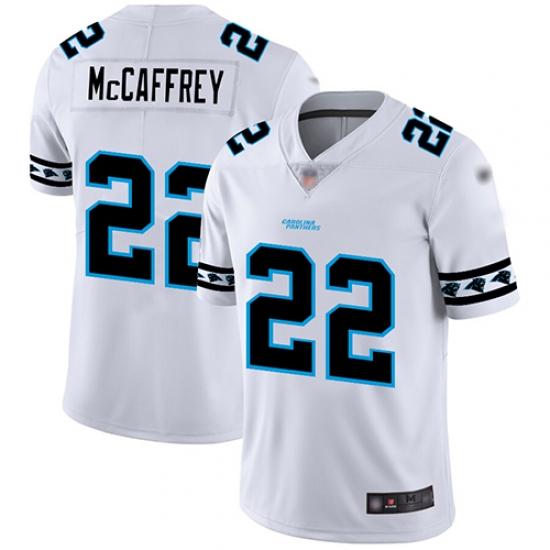 Panthers 22 Christian McCaffrey White Mens Stitched Football Limited Team Logo Fashion Jersey Panthers 22 Christian McCaffrey White Mens Stitched Football Limited Team Logo Fashion Jersey