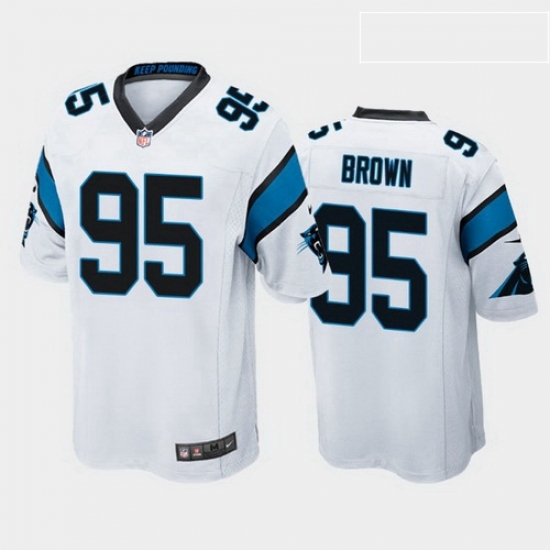 men derrick brown carolina panthers white game jersey men derrick brown carolina panthers white game jersey