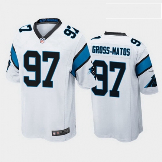 men yetur gross matos carolina panthers white game jersey men yetur gross matos carolina panthers white game jersey