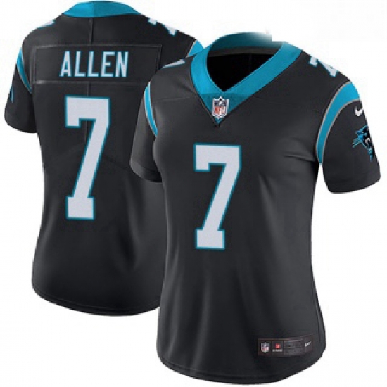 Kyle Allen Womens Carolina Panthers Nike Team Color Vapor Untouchable Jersey Limited Black Kyle Allen Womens Carolina Panthers Nike Team Color Vapor Untouchable Jersey Limited Black