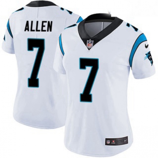 Kyle Allen Womens Carolina Panthers Nike Vapor Untouchable Jersey Limited White Kyle Allen Womens Carolina Panthers Nike Vapor Untouchable Jersey Limited White