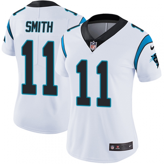 Nike Panthers #11 Torrey Smith White Womens Stitched NFL Vapor Untouchable Limited Jersey Nike Panthers #11 Torrey Smith White Womens Stitched NFL Vapor Untouchable Limited Jersey