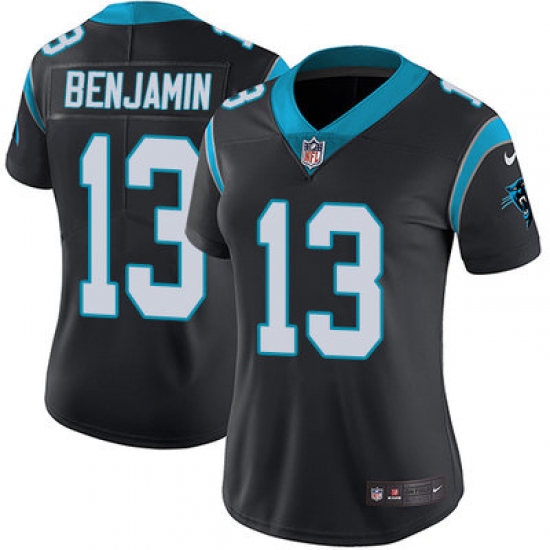 Nike Panthers #13 Kelvin Benjamin Black Team Color Womens Stitched NFL Vapor Untouchable Limited Jersey Nike Panthers #13 Kelvin Benjamin Black Team Color Womens Stitched NFL Vapor Untouchable Limited Jersey