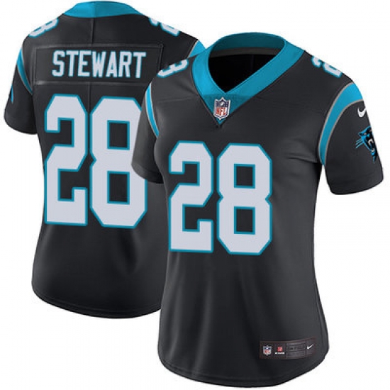 Nike Panthers #28 Jonathan Stewart Black Team Color Womens Stitched NFL Vapor Untouchable Limited Jersey Nike Panthers #28 Jonathan Stewart Black Team Color Womens Stitched NFL Vapor Untouchable Limited Jersey
