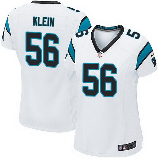 Nike Panthers #56 A.J. Klein White Team Color Women Stitched NFL Jersey Nike Panthers #56 A.J. Klein White Team Color Women Stitched NFL Jersey