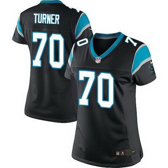 Nike Panthers #70 Trai Turner Black Team Color Womens Stitched NFL Elite Jersey Nike Panthers #70 Trai Turner Black Team Color Womens Stitched NFL Elite Jersey