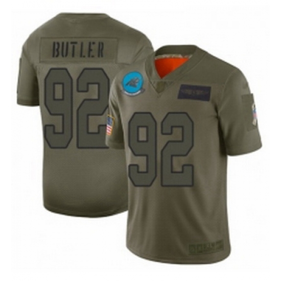 Womens Carolina Panthers 92 Vernon Butler Limited Camo 2019 Salute to Service Football Jersey Womens Carolina Panthers 92 Vernon Butler Limited Camo 2019 Salute to Service Football Jersey