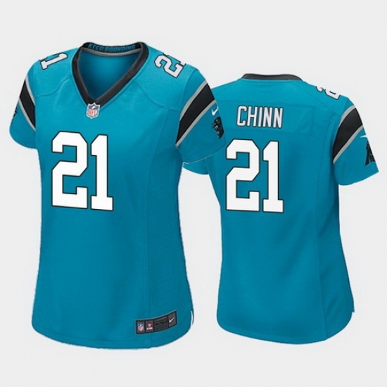 women jeremy chinn carolina panthers blue game jersey women jeremy chinn carolina panthers blue game jersey