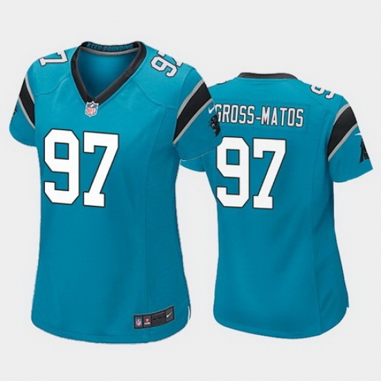 women yetur gross matos carolina panthers blue game jersey women yetur gross matos carolina panthers blue game jersey