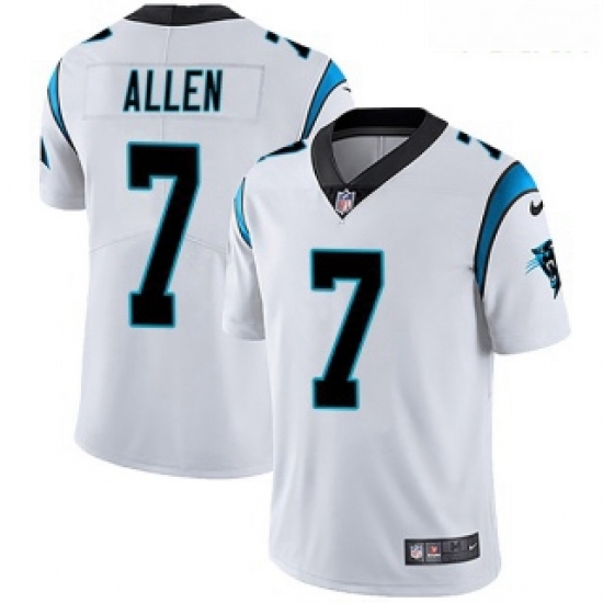 Kyle Allen Youth Carolina Panthers Nike Vapor Untouchable Jersey Limited White Kyle Allen Youth Carolina Panthers Nike Vapor Untouchable Jersey Limited White